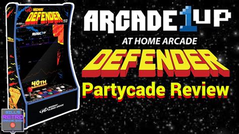 Arcade1Up Defender Partycade with 10 Games 765-842 Customer Pick 4. . Arcade1up defender partycade